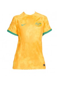 Fotbalové Dres Austrálie Dámské Domácí Oblečení MS 2022 Krátký Rukáv